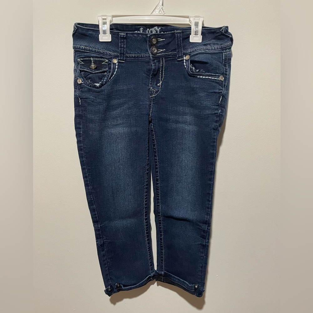 Kids blue jeans